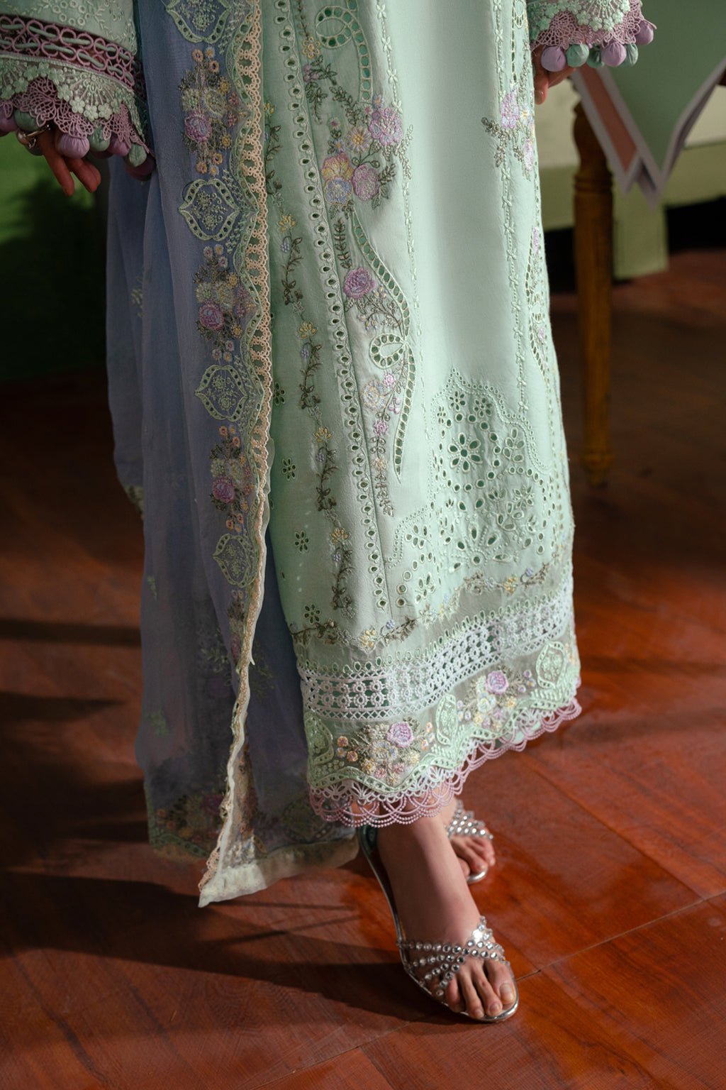 3 PIECE EMBROIDERED LAWN - ELA (Luxury Lawn) - NEW NAMAL PRET