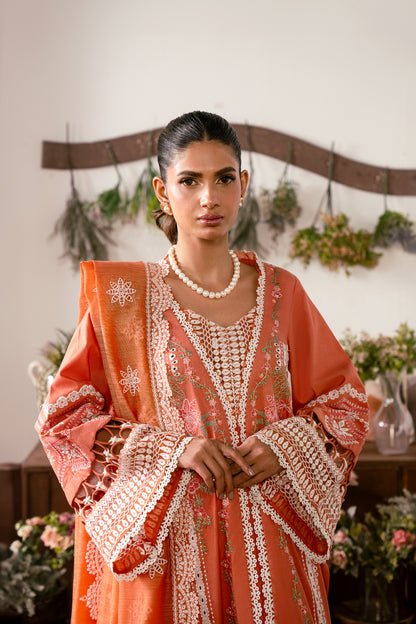3 PIECE EMBROIDERED LAWN - ESMA (Luxury Lawn) - NEW NAMAL PRET