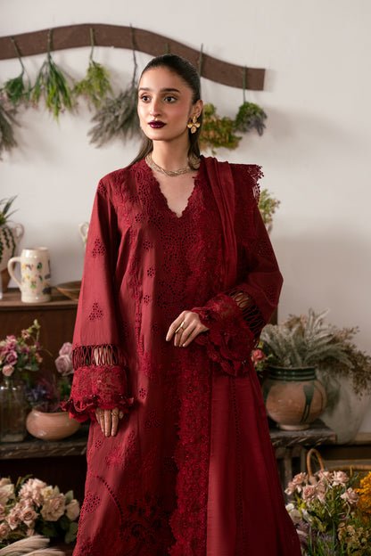 3 PIECE EMBROIDERED LAWN - LEYLA (Luxury Lawn) - NEW NAMAL PRET
