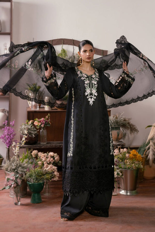 3 PIECE EMBROIDERED LAWN - SAFIA (Luxury Lawn) - NEW NAMAL PRET