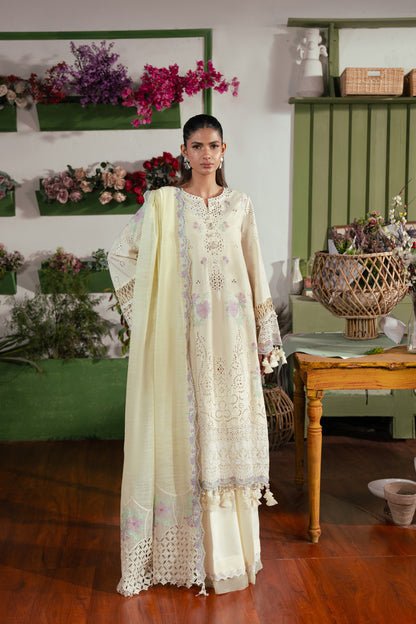 3 PIECE EMBROIDERED LAWN - SEREN (Luxury Lawn) - NEW NAMAL PRET
