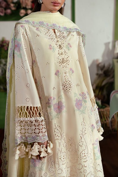 3 PIECE EMBROIDERED LAWN - SEREN (Luxury Lawn) - NEW NAMAL PRET