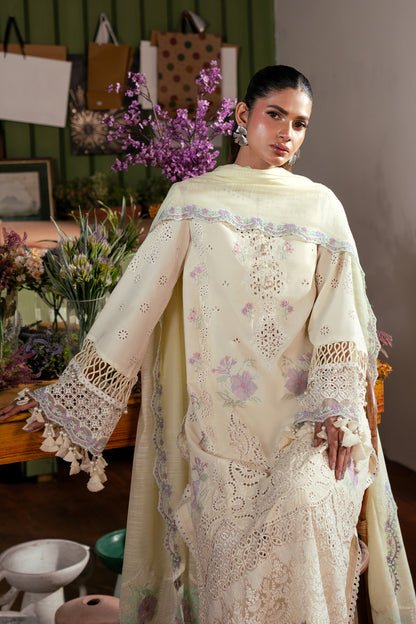 3 PIECE EMBROIDERED LAWN - SEREN (Luxury Lawn) - NEW NAMAL PRET
