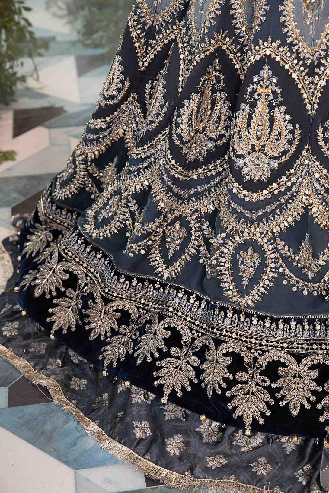 3 Piece Embroidered Organza Suit | BD - 2901 - NEW NAMAL PRET