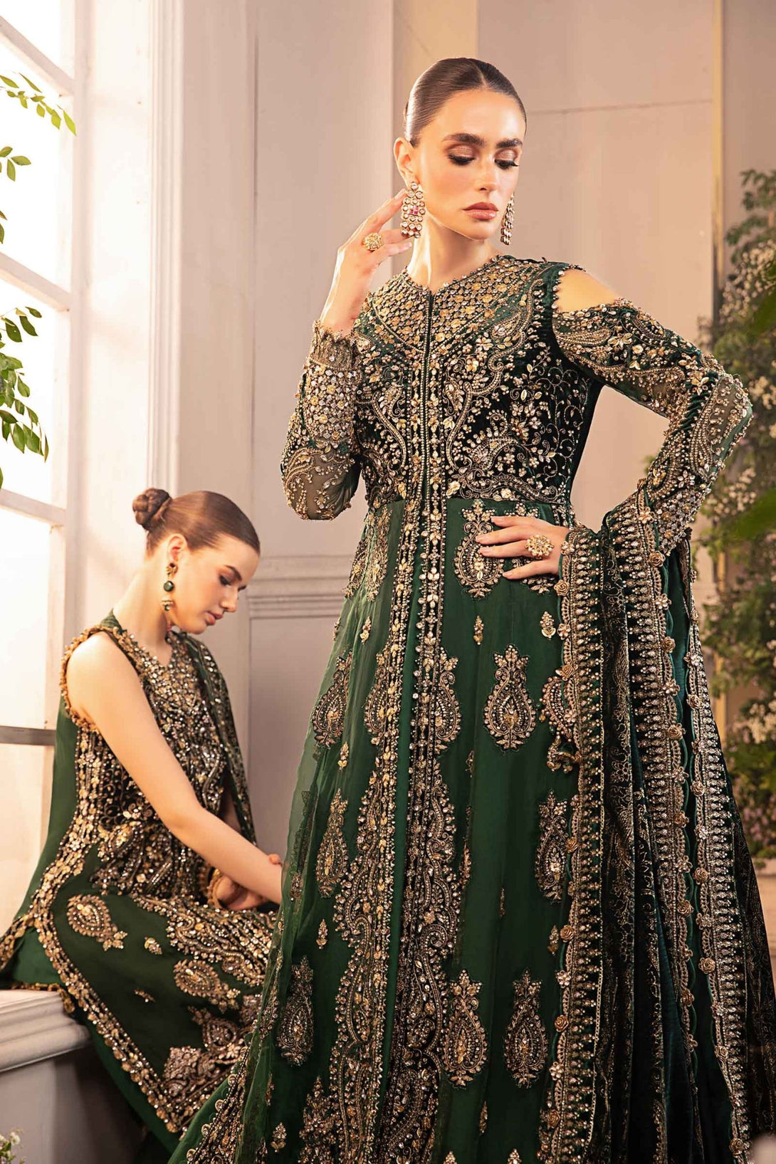 3 Piece Embroidered Organza Suit | BD - 2904 - NEW NAMAL PRET