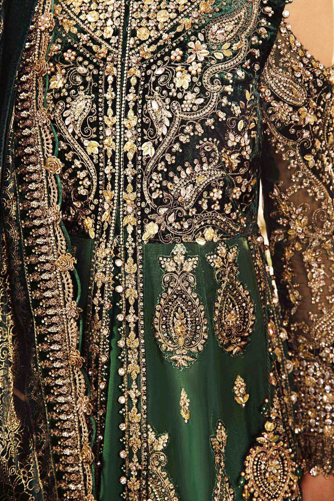 3 Piece Embroidered Organza Suit | BD - 2904 - NEW NAMAL PRET