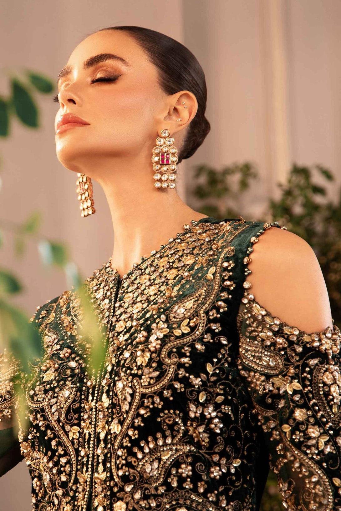 3 Piece Embroidered Organza Suit | BD - 2904 - NEW NAMAL PRET