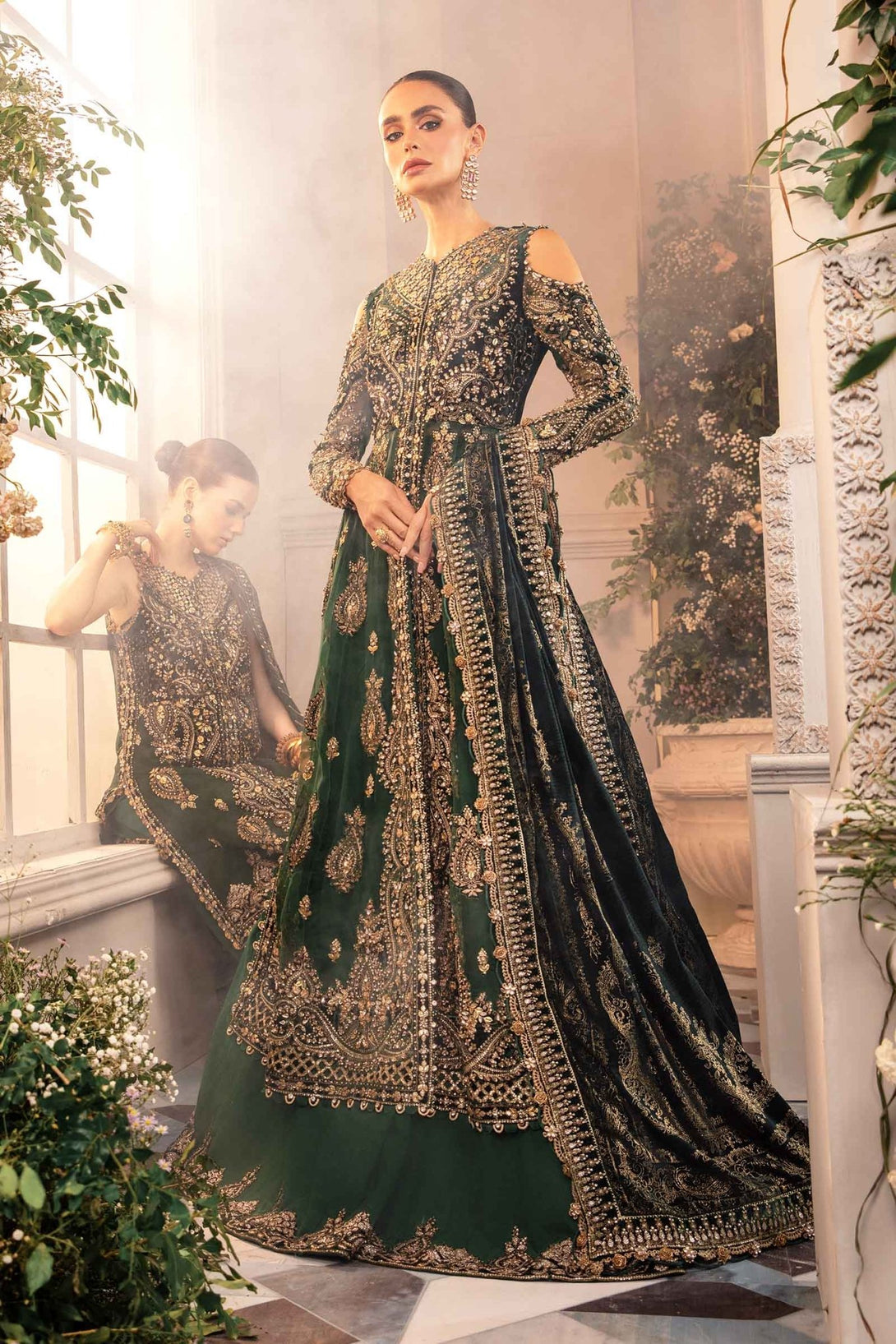 3 Piece Embroidered Organza Suit | BD - 2904 - NEW NAMAL PRET