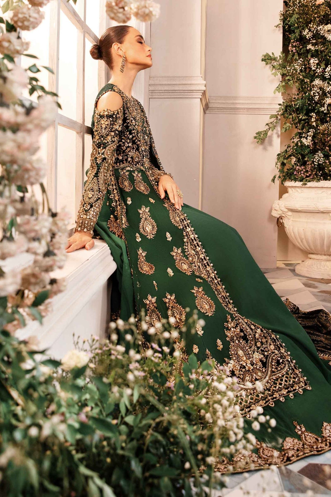 3 Piece Embroidered Organza Suit | BD - 2904 - NEW NAMAL PRET
