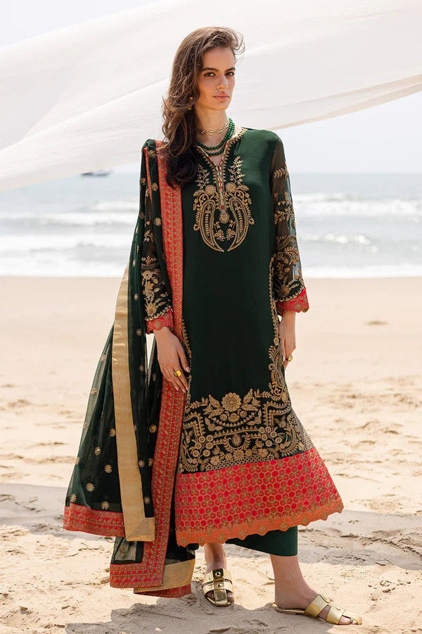 3 Piece Embroirdered Chiffon Aarna - FW40058 - NEW NAMAL PRET