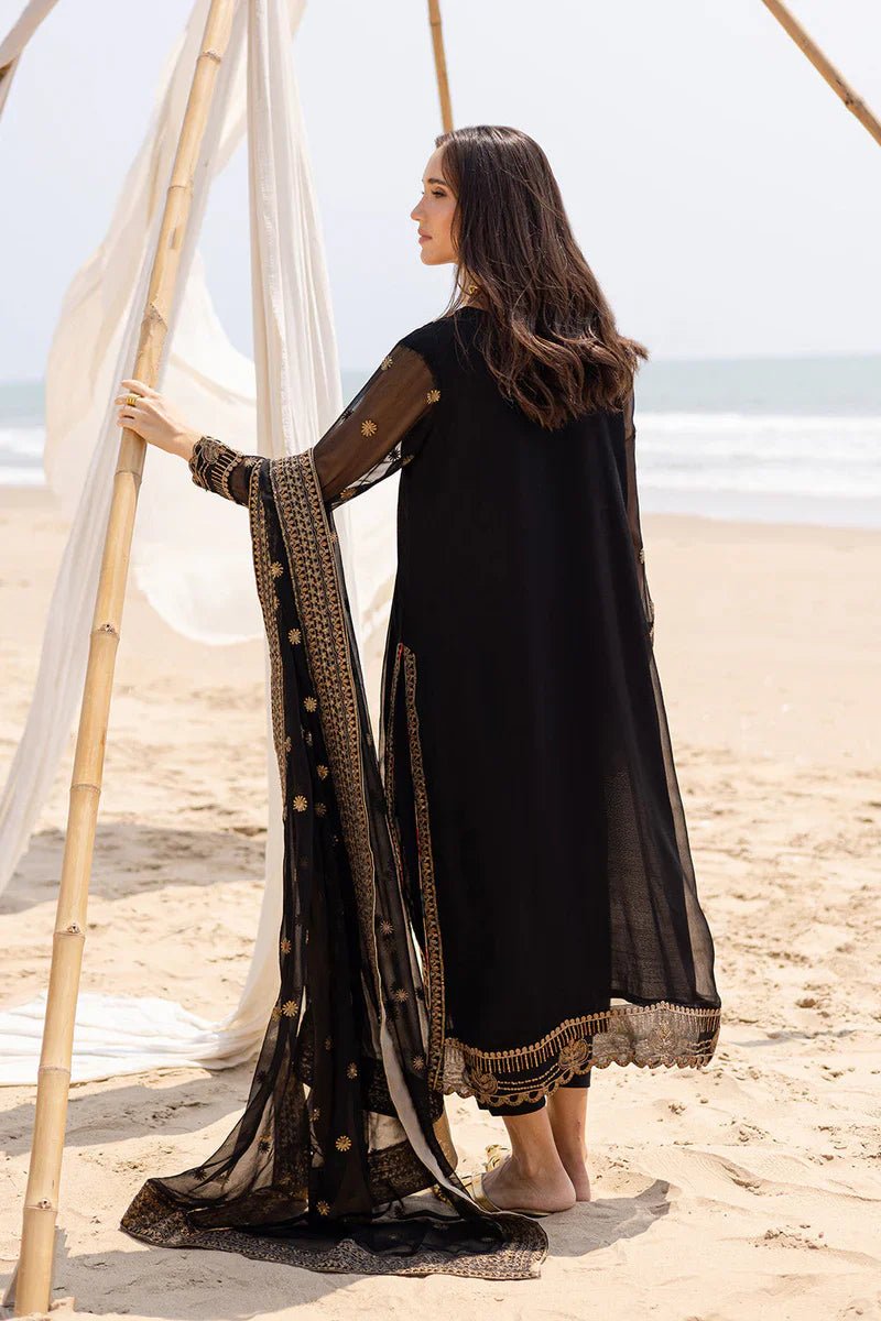 3 Piece Embroirdered Chiffon Ananya - FW40053 - NEW NAMAL PRET