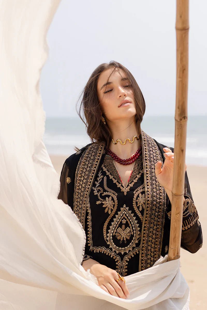 3 Piece Embroirdered Chiffon Ananya - FW40053 - NEW NAMAL PRET