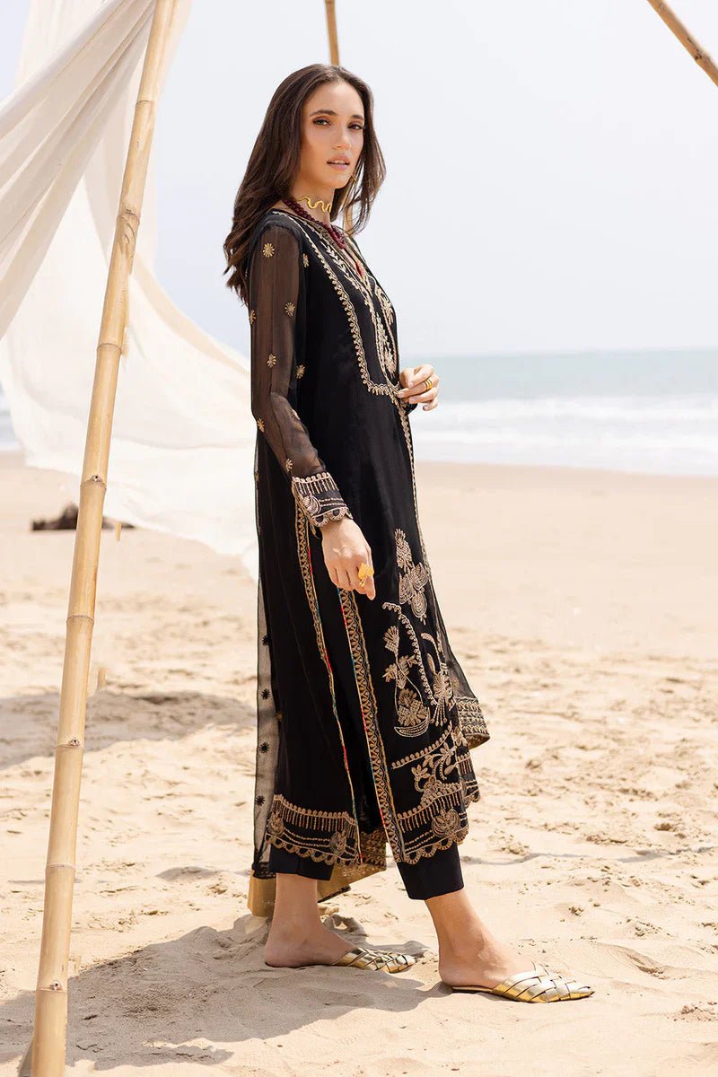 3 Piece Embroirdered Chiffon Ananya - FW40053 - NEW NAMAL PRET
