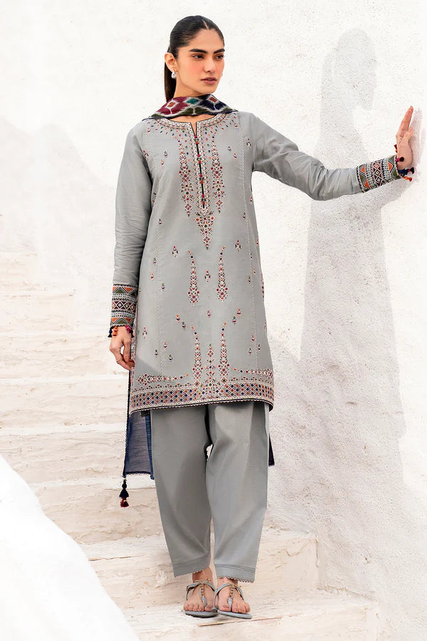 EMBROIDERED DOBBY LAWN USE-9123