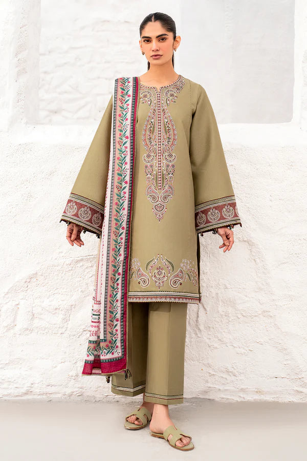 EMBROIDERED DOBBY LAWN USE-9136