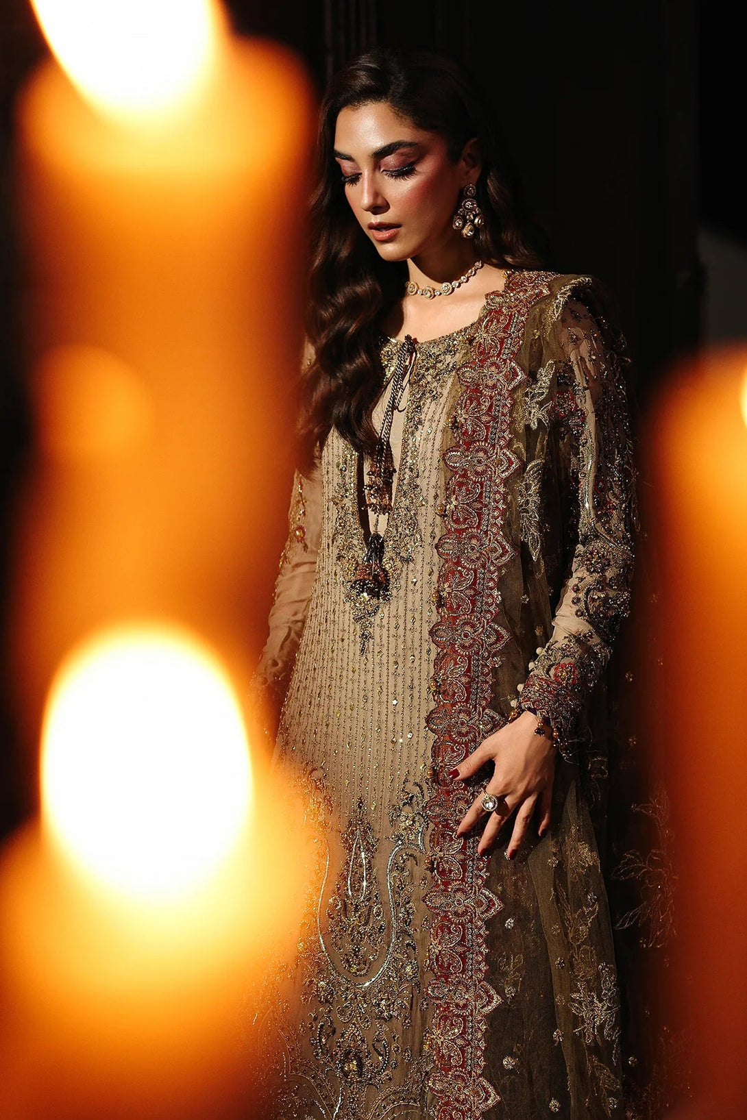 4 - PC Charizma Unstitched Luxury Collection DJW5 - 02 - Namal Pret
