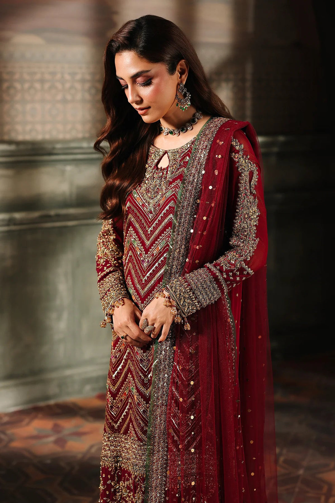 4 - PC Charizma Unstitched Luxury Collection DJW5 - 03 - Namal Pret