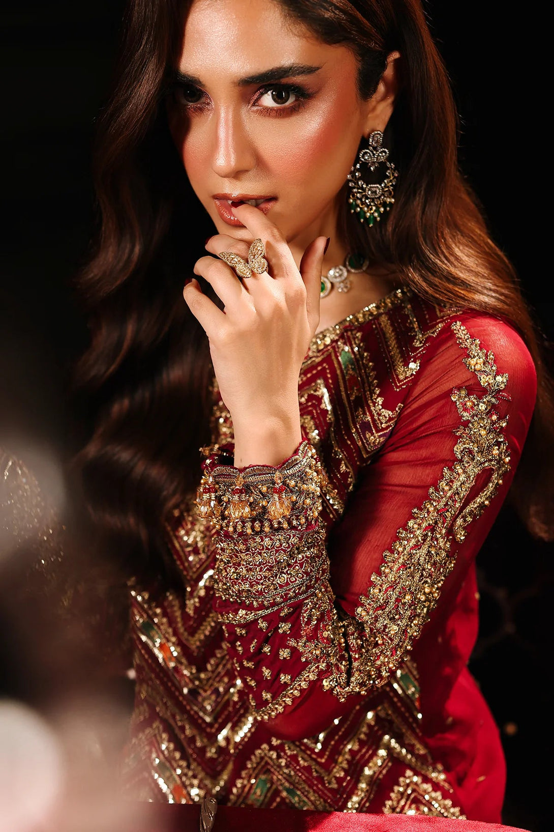 4 - PC Charizma Unstitched Luxury Collection DJW5 - 03 - Namal Pret