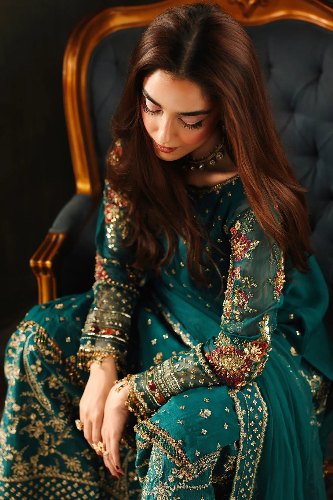 4 - PC Charizma Unstitched Luxury Collection DJW5 - 04 - Namal Pret