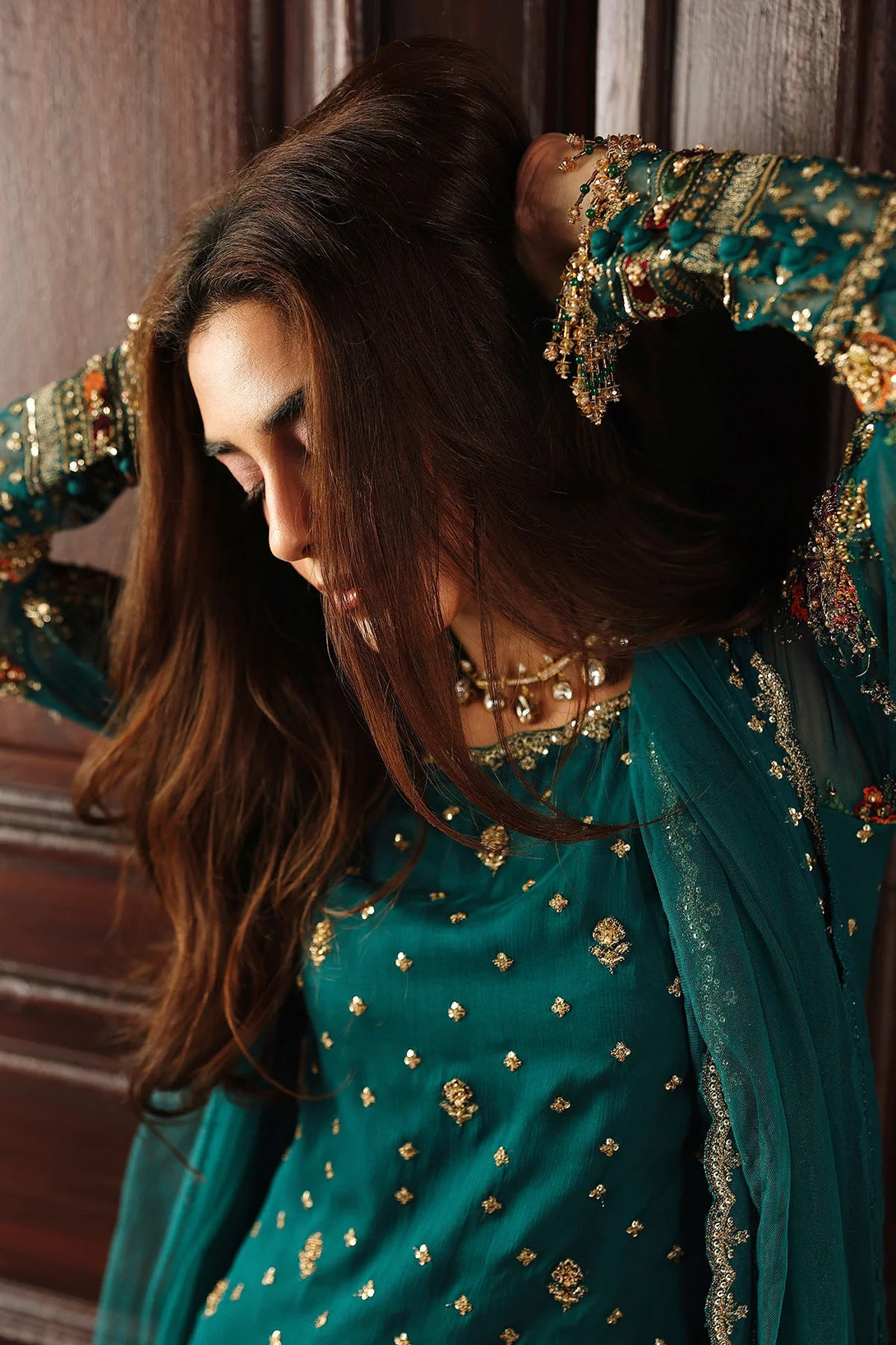 4 - PC Charizma Unstitched Luxury Collection DJW5 - 04 - Namal Pret
