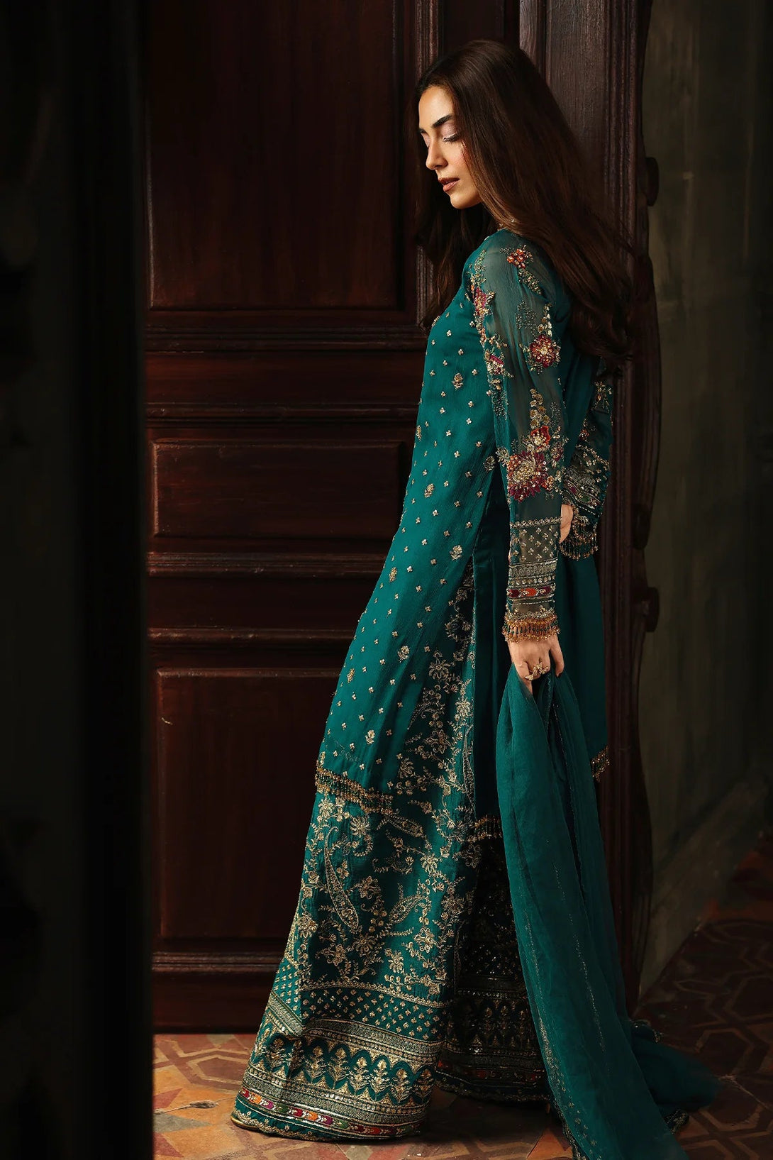 4 - PC Charizma Unstitched Luxury Collection DJW5 - 04 - Namal Pret