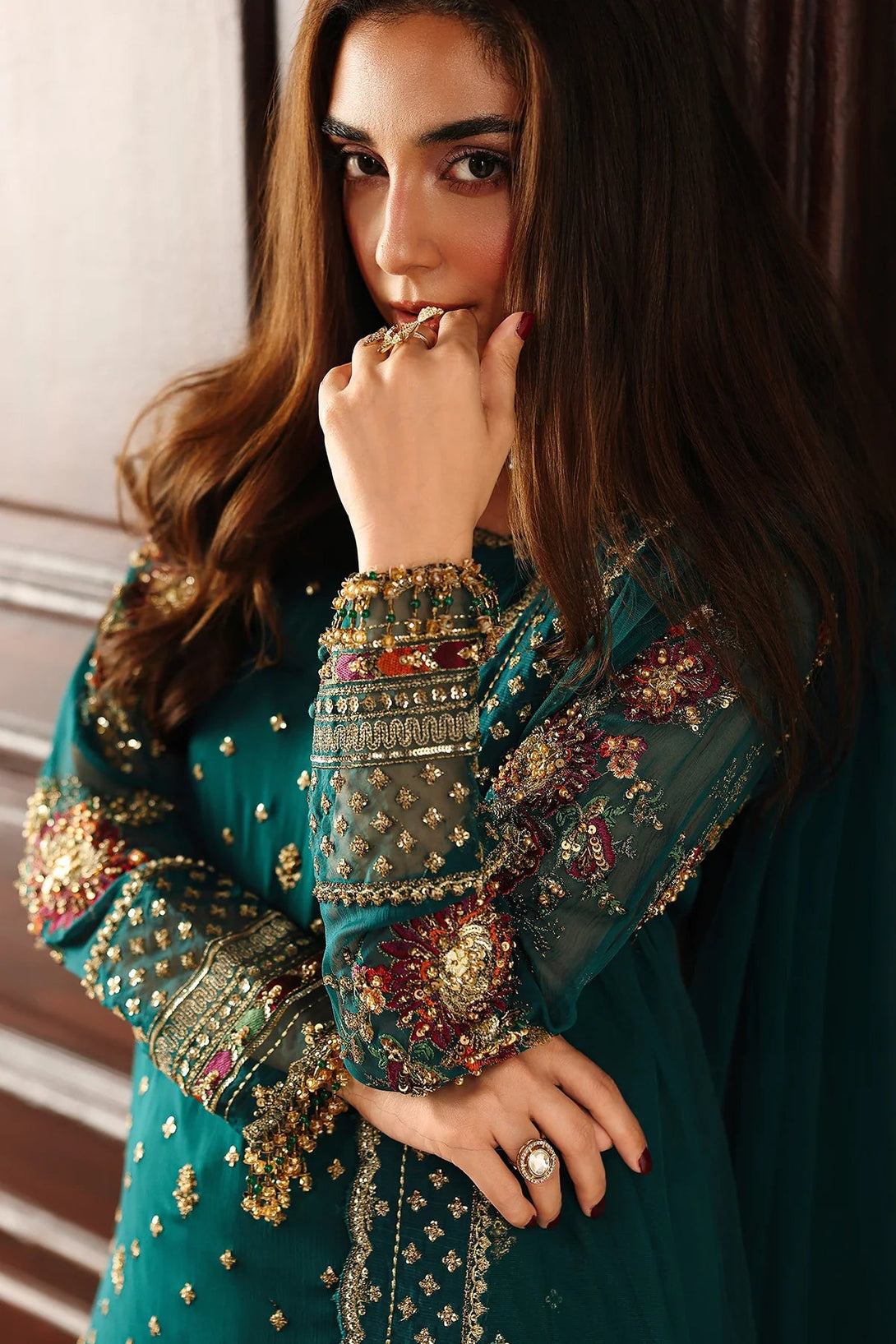 4 - PC Charizma Unstitched Luxury Collection DJW5 - 04 - Namal Pret