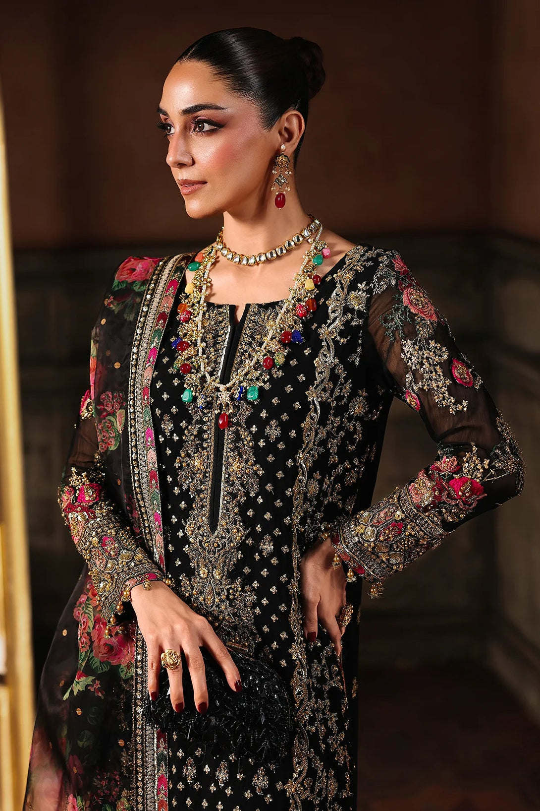 4 - PC Charizma Unstitched Luxury Collection DJW5 - 05 - Namal Pret