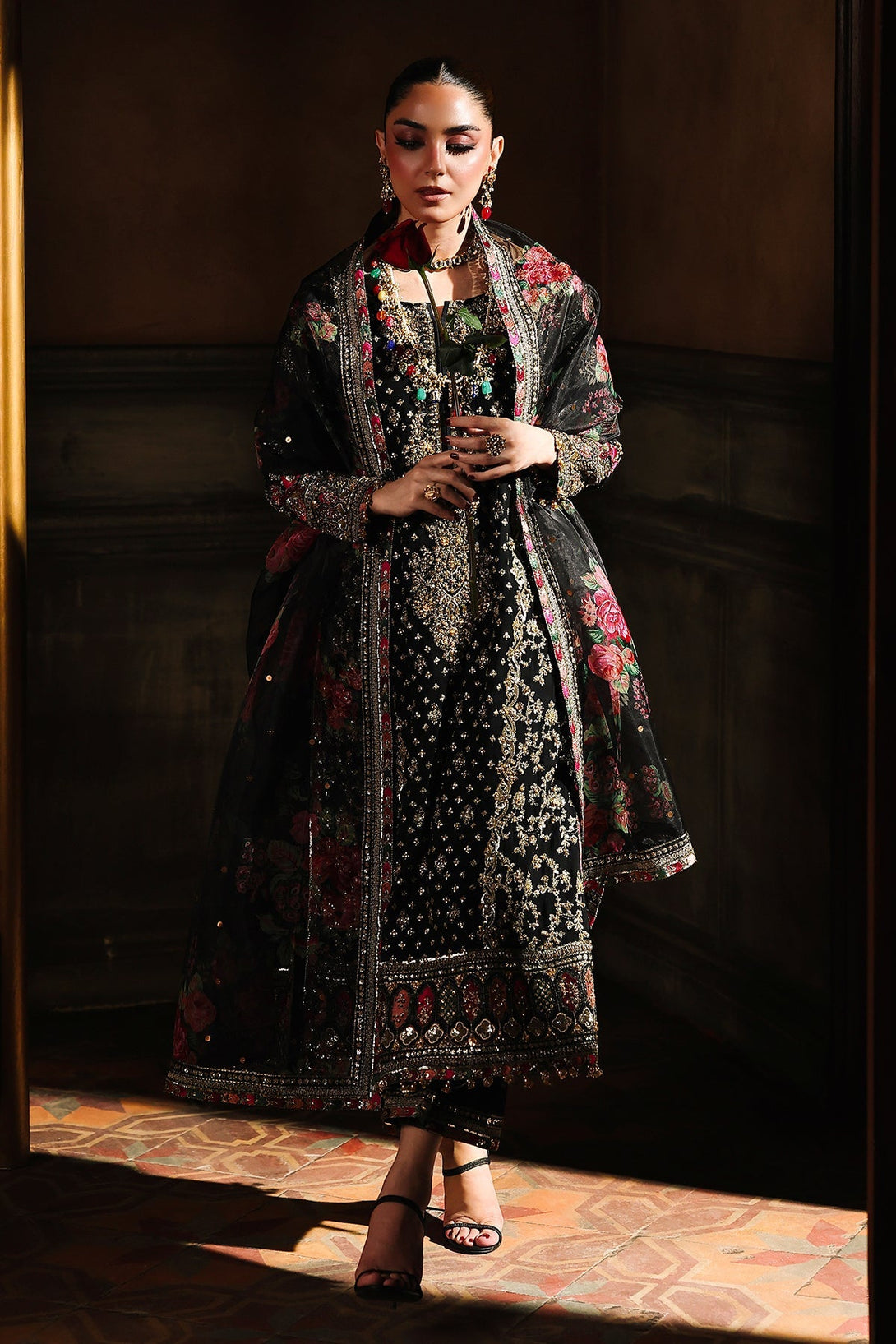 4 - PC Charizma Unstitched Luxury Collection DJW5 - 05 - Namal Pret