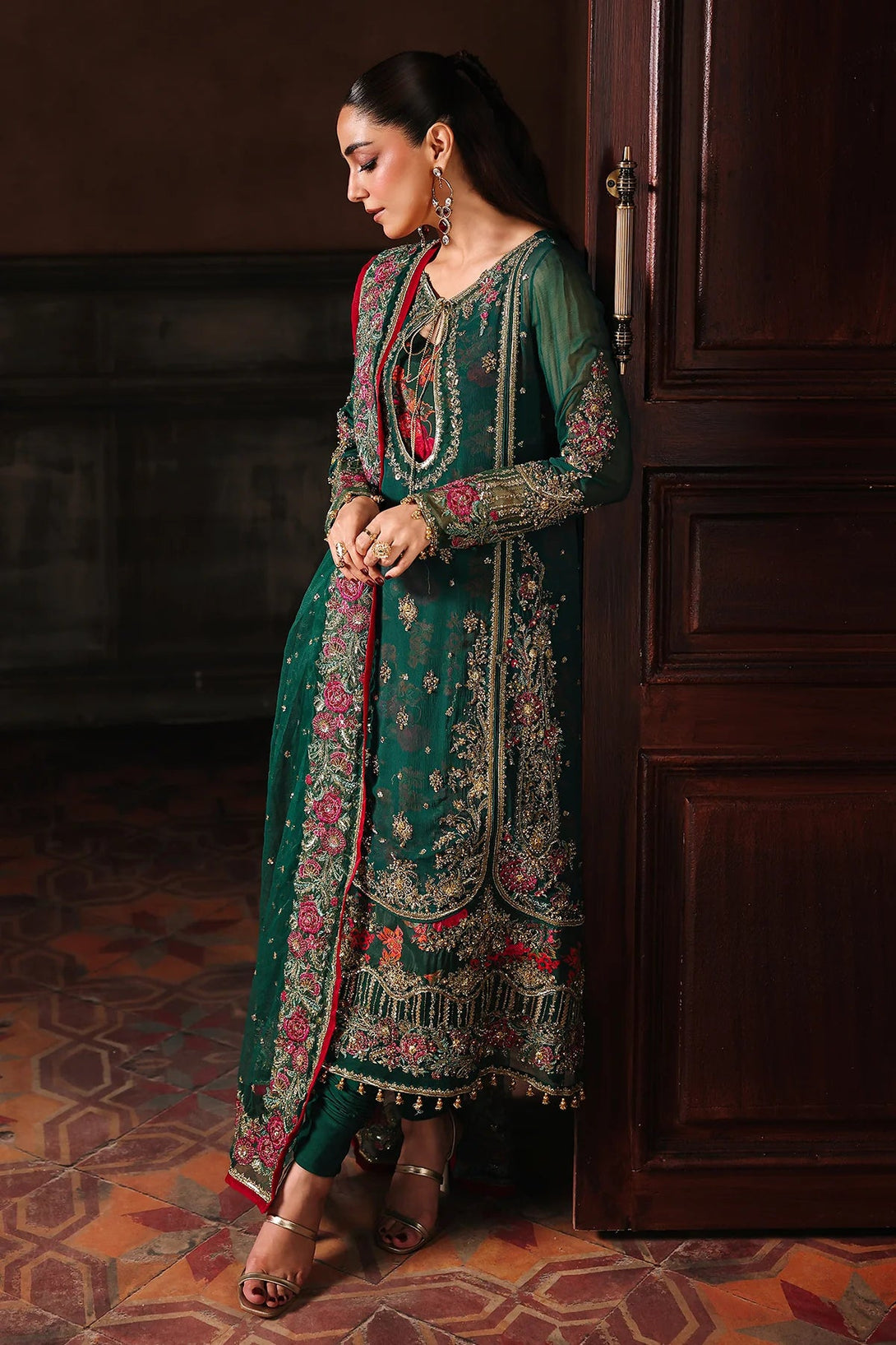 4 - PC Charizma Unstitched Luxury Collection DJW5 - 06 - Namal Pret