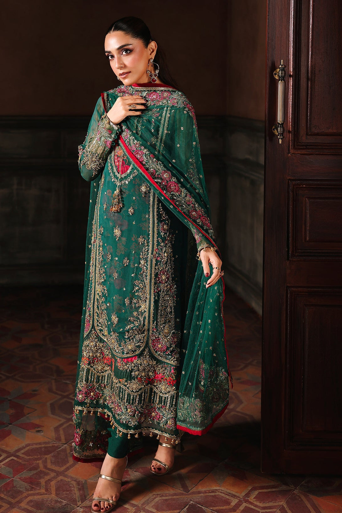 4 - PC Charizma Unstitched Luxury Collection DJW5 - 06 - Namal Pret