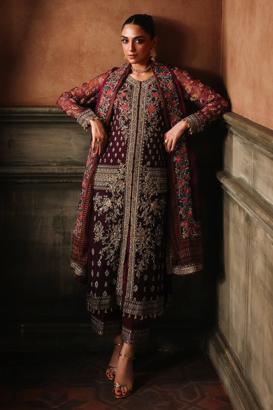 4 - PC Charizma Unstitched Luxury Collection DJW5 - 07 - Namal Pret