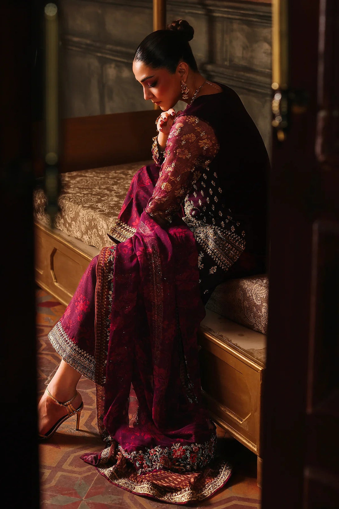 4 - PC Charizma Unstitched Luxury Collection DJW5 - 07 - Namal Pret