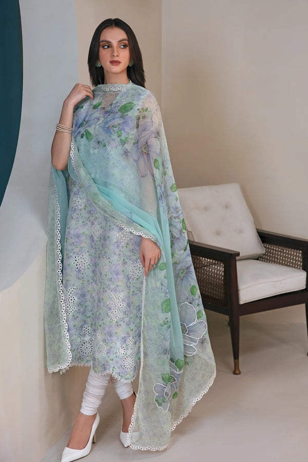 EMBROIDERED LAWN UF-357