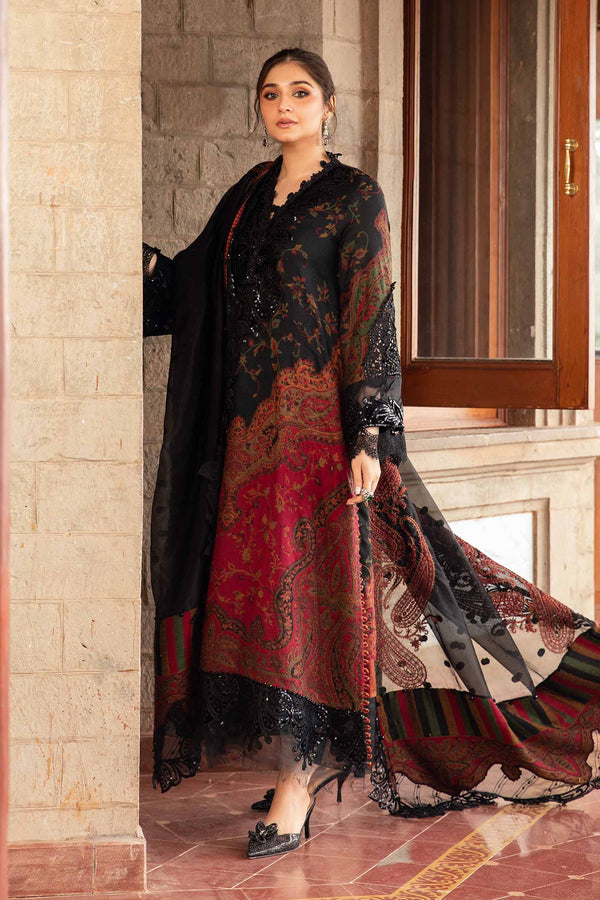 Embroidered Woven Suit | DL-1204