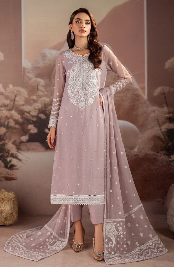 ZRF-EMC-01 Embroidered Chiffon