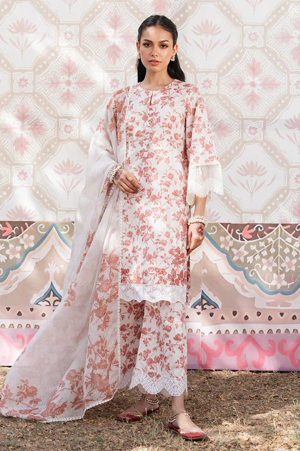 CRIMSON SAND - 3 PC PRINTED LAWN SUIT - NEW NAMAL PRET