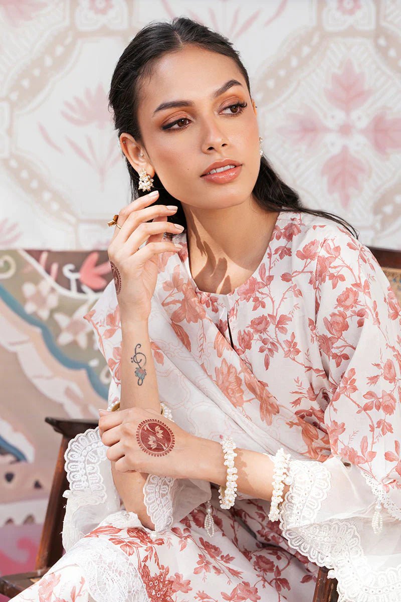 CRIMSON SAND - 3 PC PRINTED LAWN SUIT - NEW NAMAL PRET