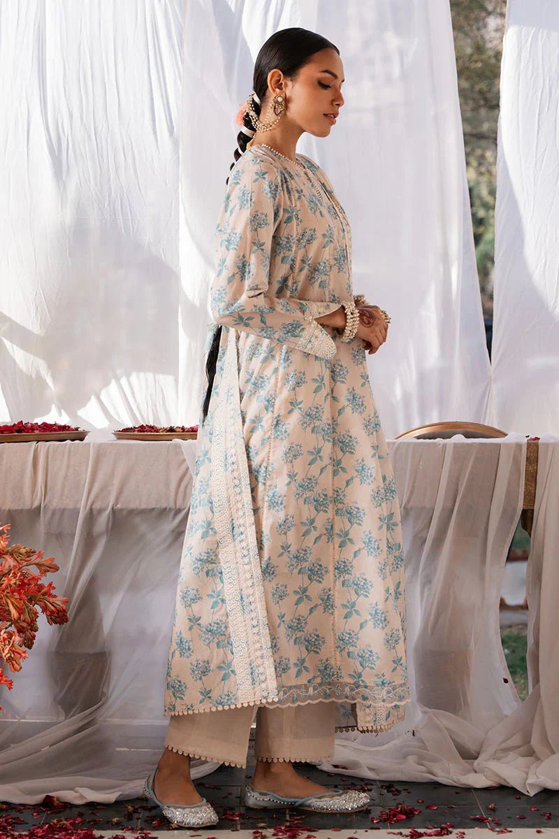 DAINTY ROYALE - 3 PC PRINTED LAWN SUIT - NEW NAMAL PRET