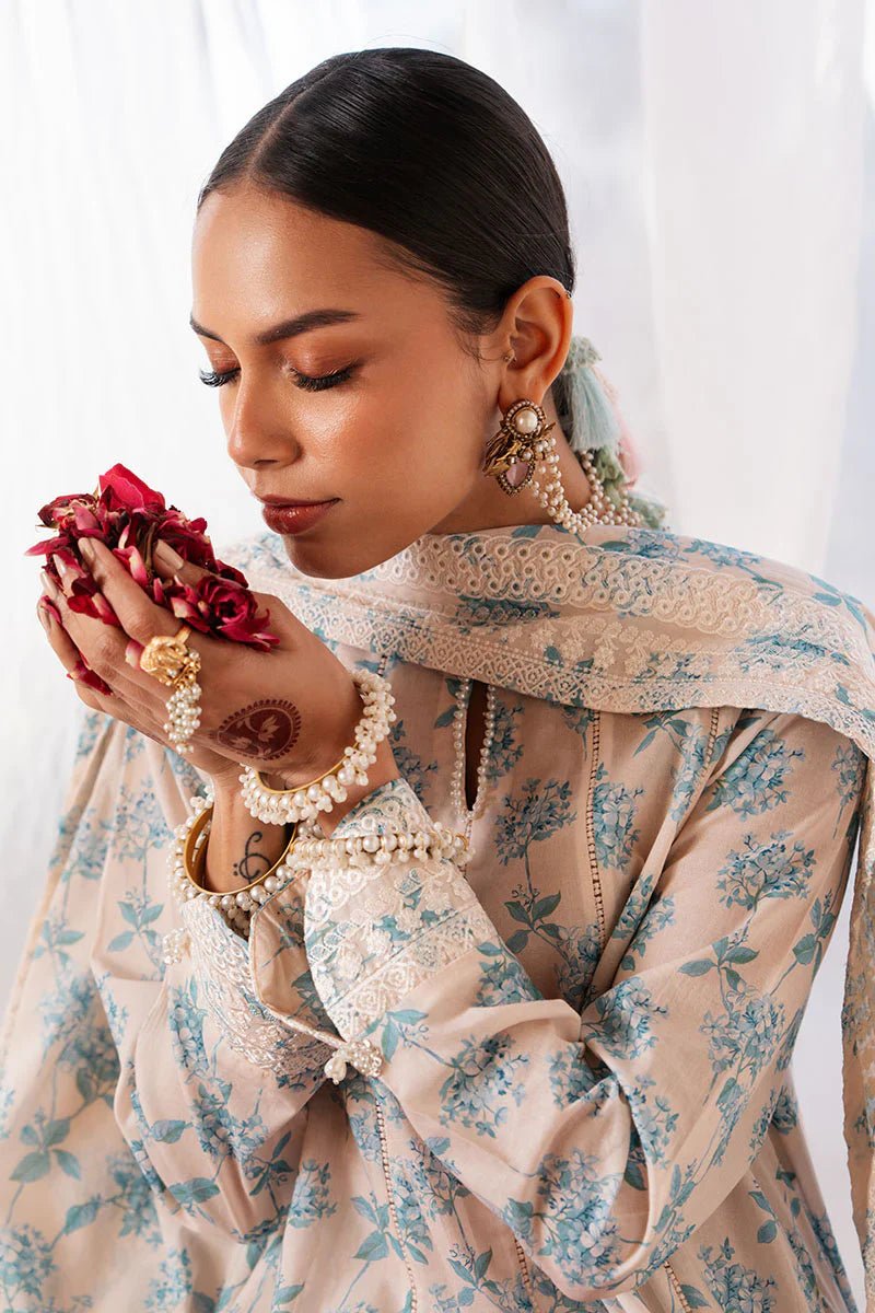 DAINTY ROYALE - 3 PC PRINTED LAWN SUIT - NEW NAMAL PRET