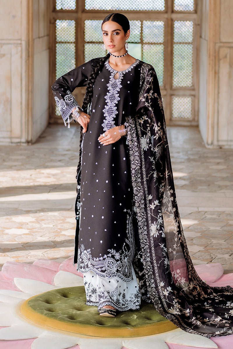 EBONY VOGUE - 3PC EMBROIDERED LAWN SUIT - NEW NAMAL PRET