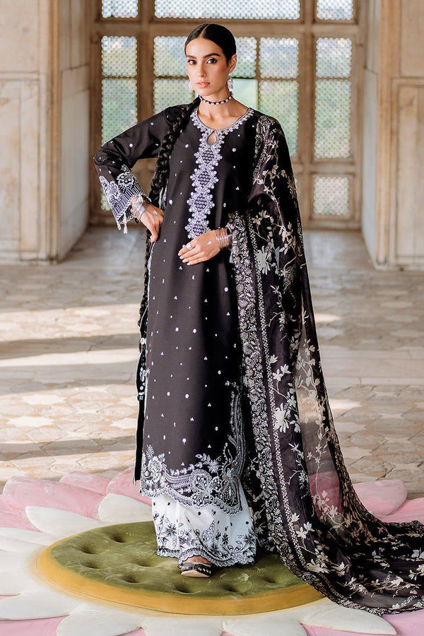 EBONY VOGUE - 3PC EMBROIDERED LAWN SUIT - NEW NAMAL PRET