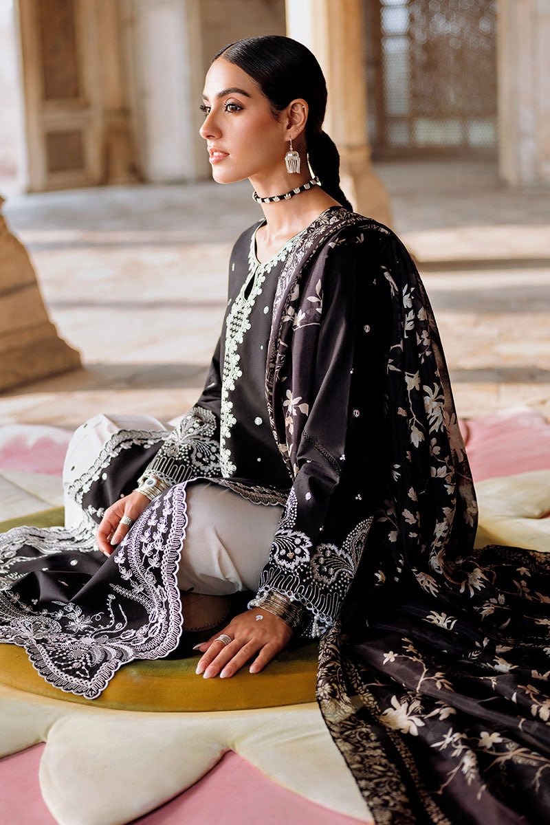 EBONY VOGUE - 3PC EMBROIDERED LAWN SUIT - NEW NAMAL PRET
