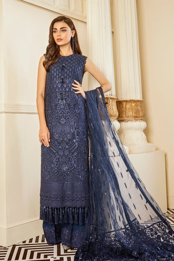 EMBROIDERED CHIFFON CH06 - 02 - NEW NAMAL PRET