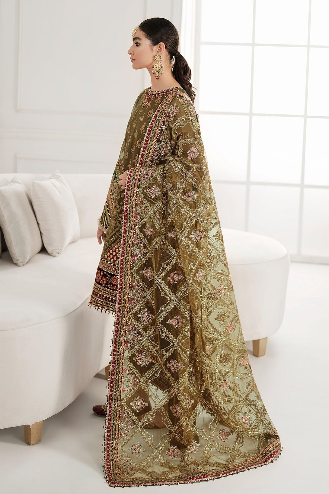 EMBROIDERED CHIFFON CH10 - 06 - NEW NAMAL PRET