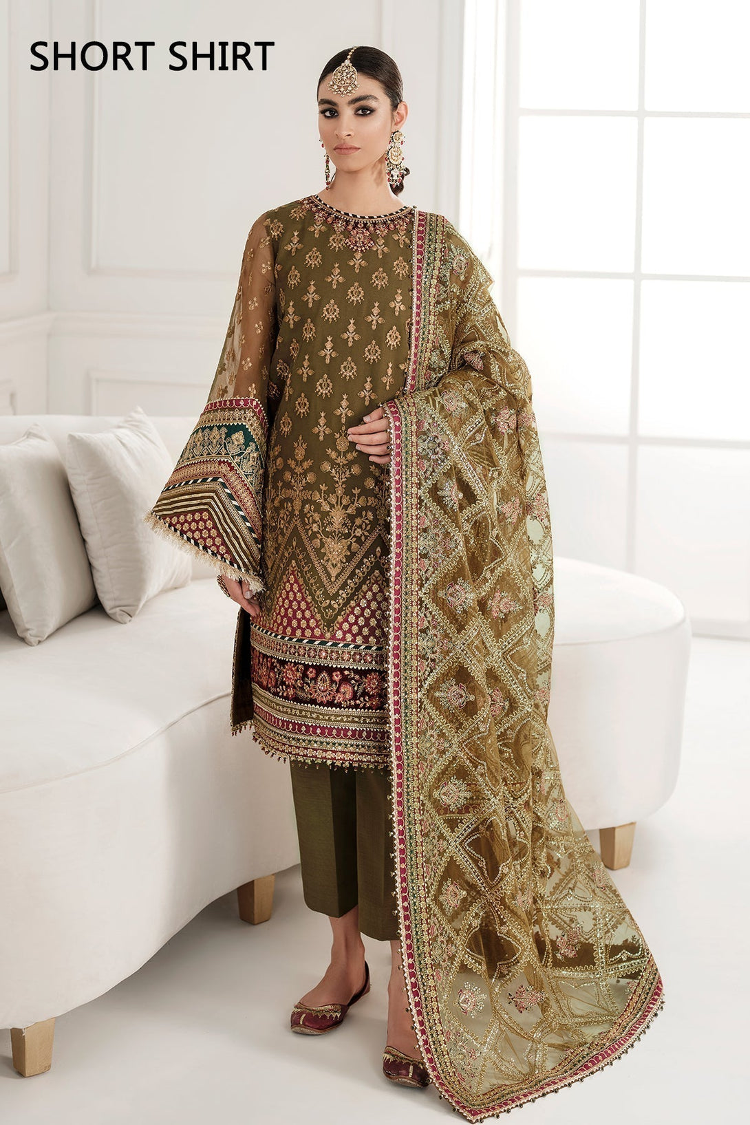 EMBROIDERED CHIFFON CH10 - 06 - NEW NAMAL PRET