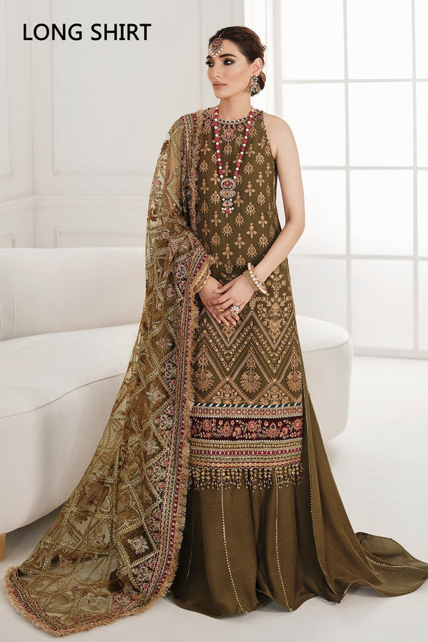 EMBROIDERED CHIFFON CH10 - 06 - NEW NAMAL PRET
