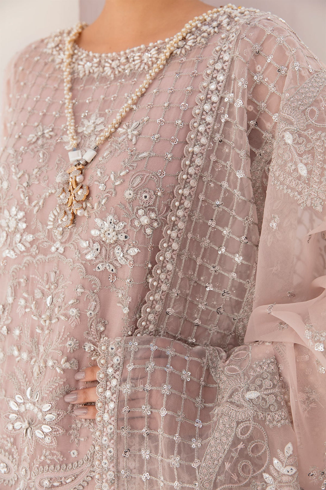 EMBROIDERED CHIFFON CH11 - 05 - NEW NAMAL PRET