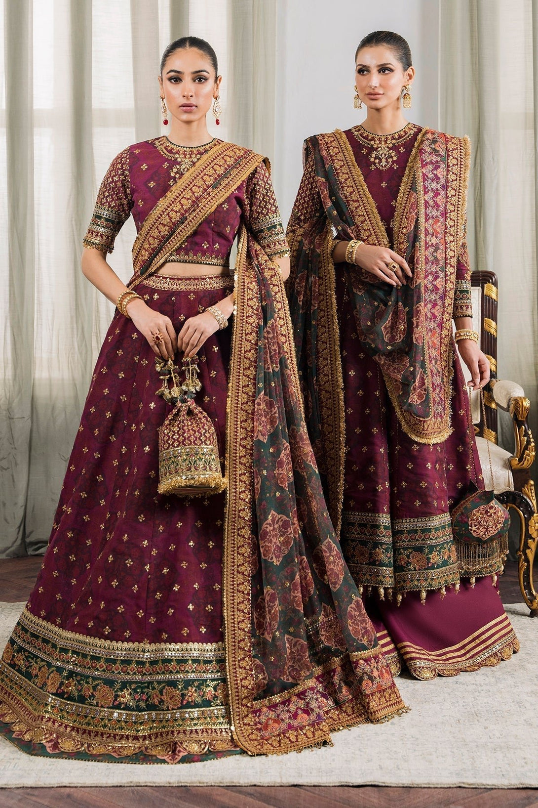 EMBROIDERED CHIFFON CH12 - 03 - NEW NAMAL PRET