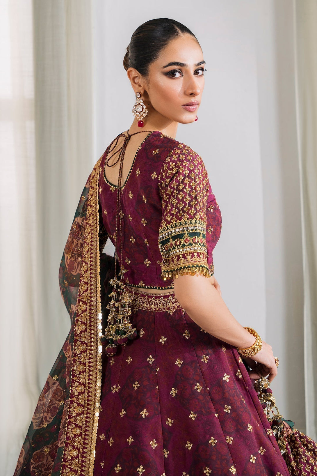 EMBROIDERED CHIFFON CH12 - 03 - NEW NAMAL PRET