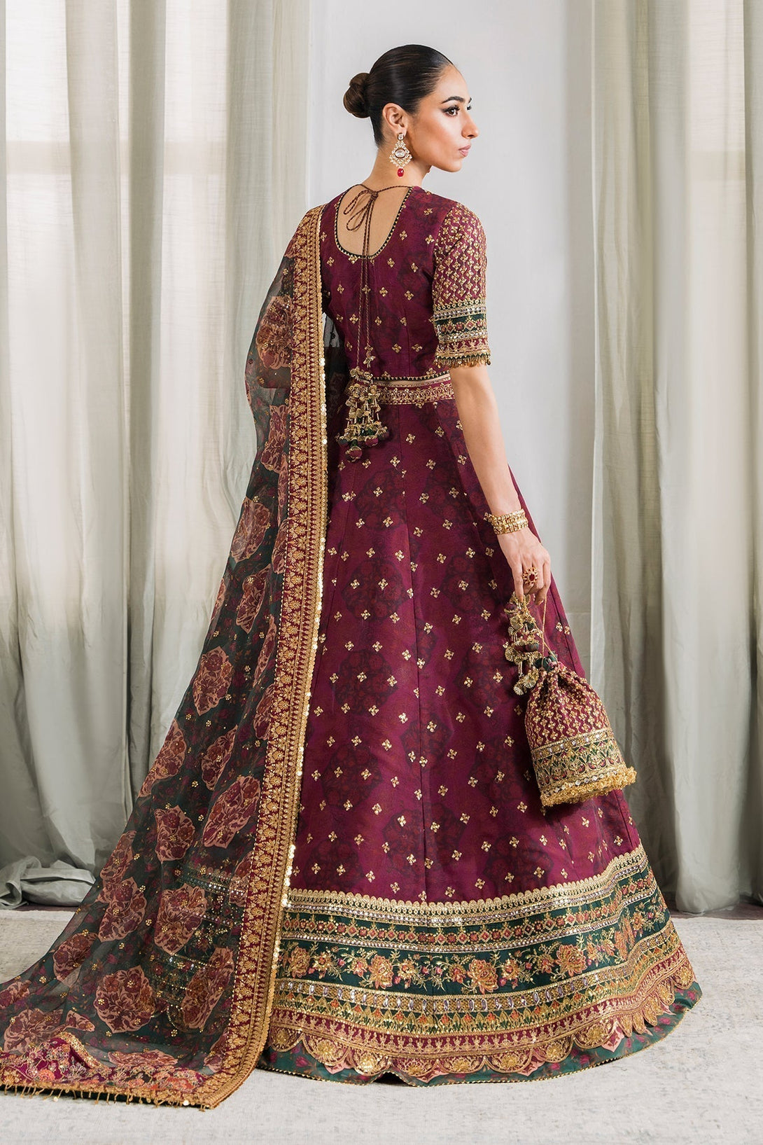 EMBROIDERED CHIFFON CH12 - 03 - NEW NAMAL PRET